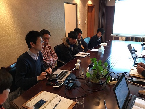 美國路創(chuàng)來我公司進行產(chǎn)品培訓