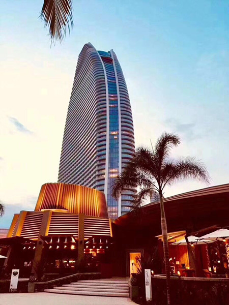 昌駿電動窗簾項目三亞亞特蘭蒂斯于今天正式營業(yè)?。?！